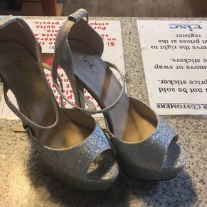 Silver Pumps